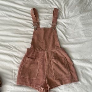 Showpo corduroy overall romper